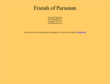 Tablet Screenshot of pariaman.org